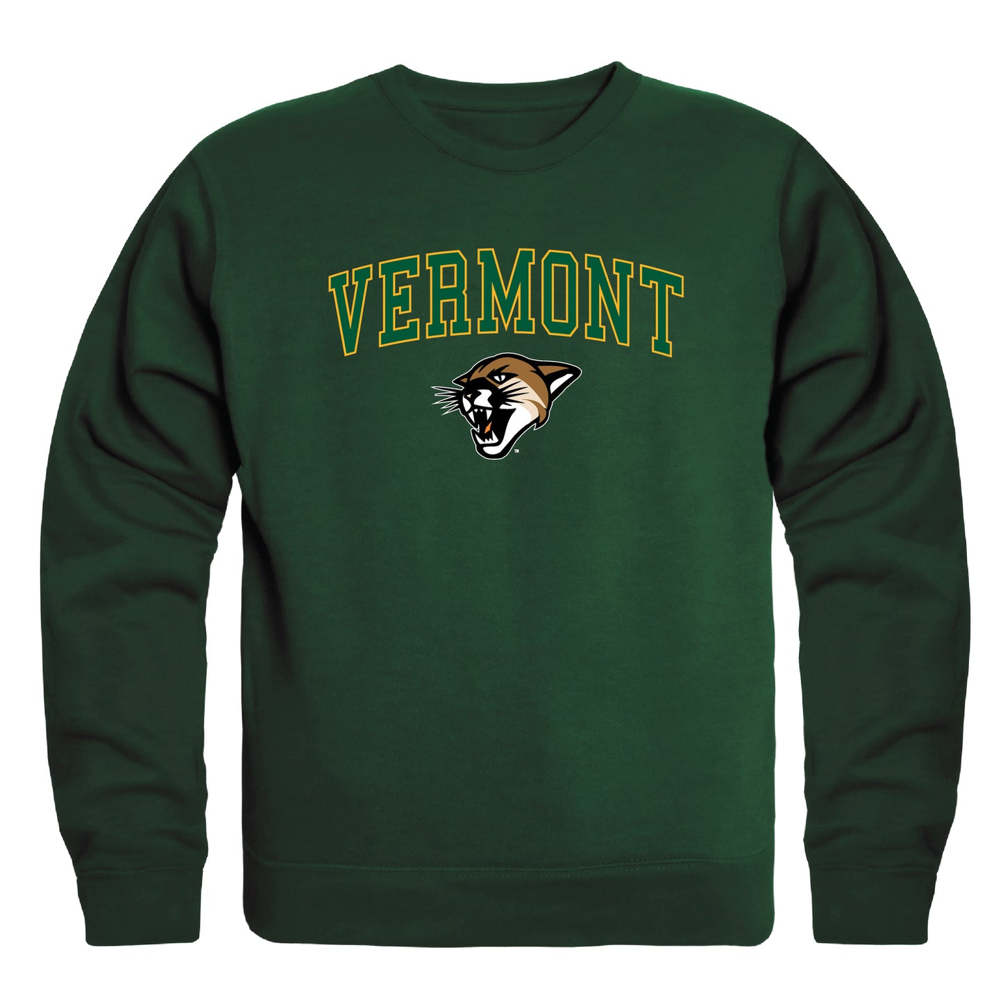 University of Vermont Catamounts Campus Crewneck Pullover Sweatshirt Sweate