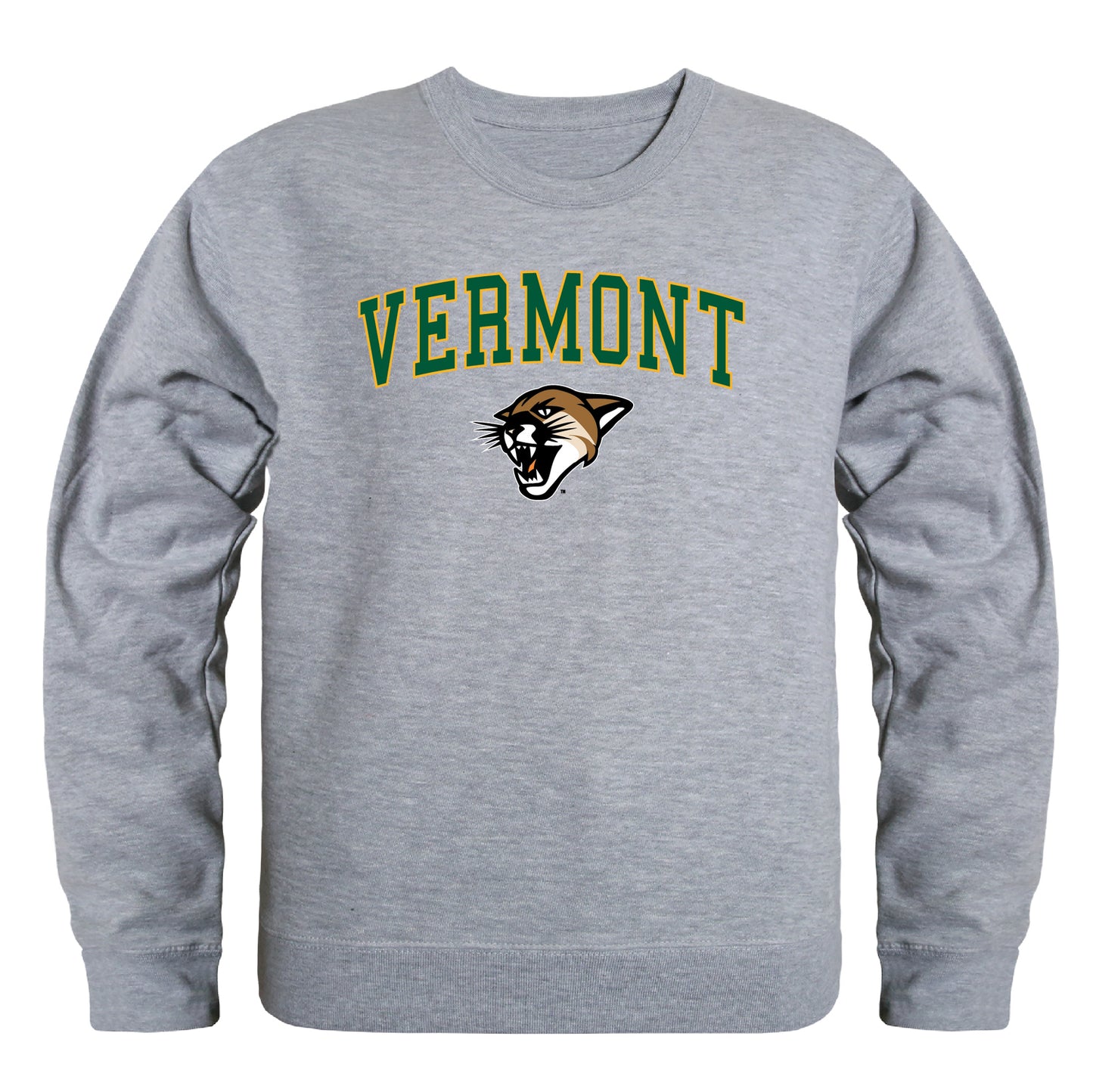 University of Vermont Catamounts Campus Crewneck Pullover Sweatshirt Sweate