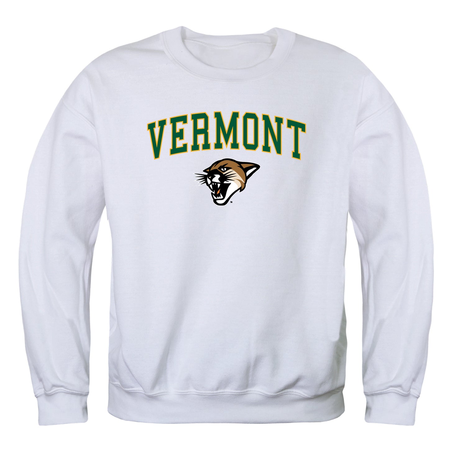 University of Vermont Catamounts Campus Crewneck Pullover Sweatshirt Sweate