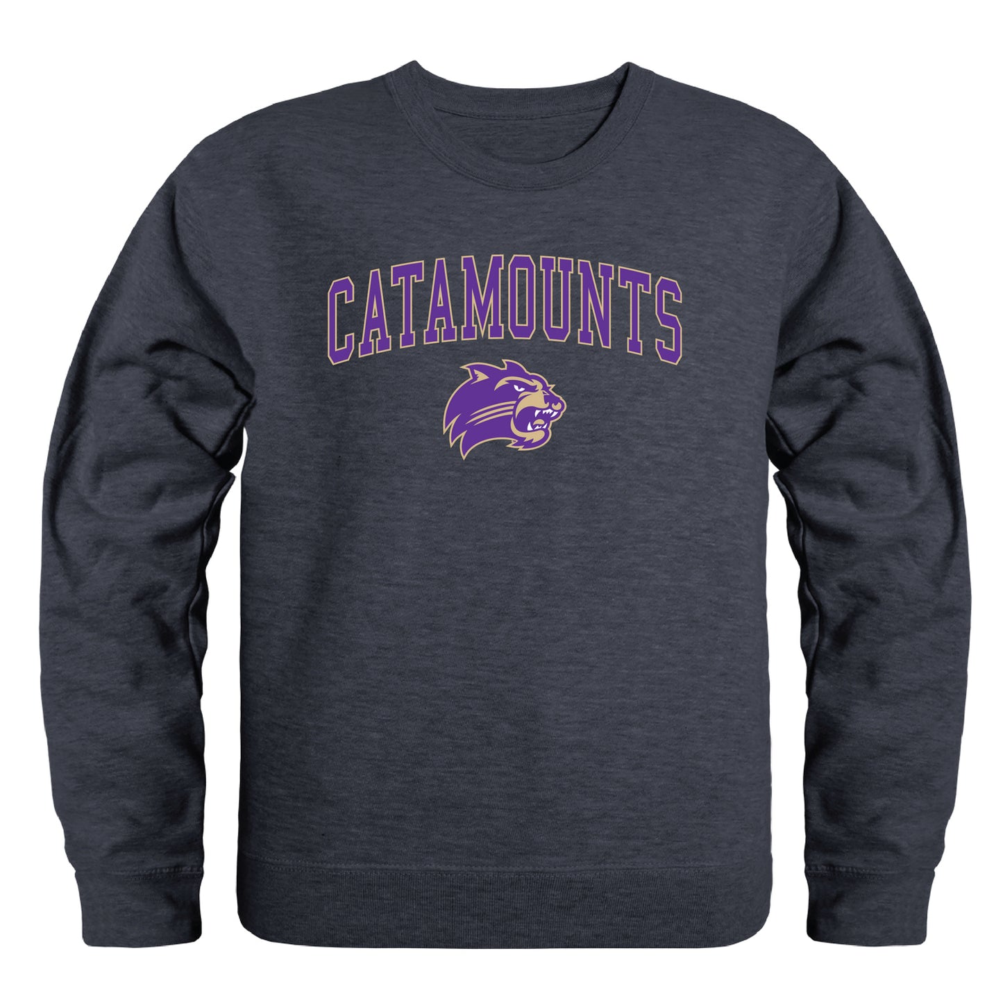 Western Carolina University Catamounts Campus Crewneck Pullover Sweatshirt Sweate