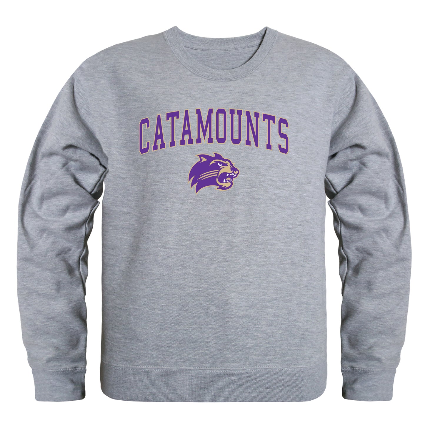 Western Carolina University Catamounts Campus Crewneck Pullover Sweatshirt Sweate