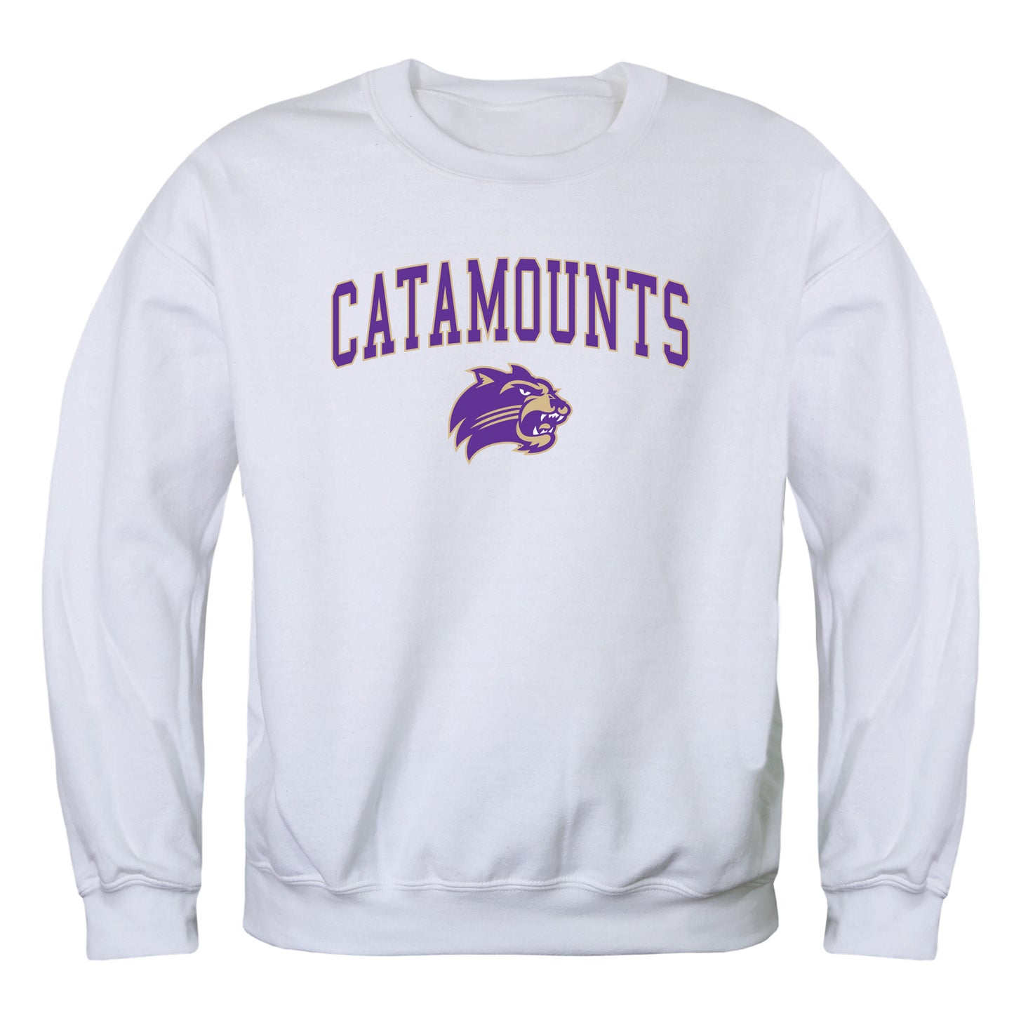 Western Carolina University Catamounts Campus Crewneck Pullover Sweatshirt Sweate