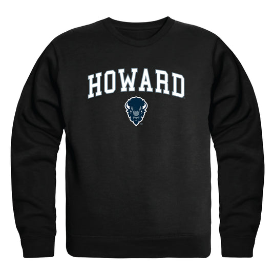 Howard University Bison Campus Crewneck Pullover Sweatshirt Sweate