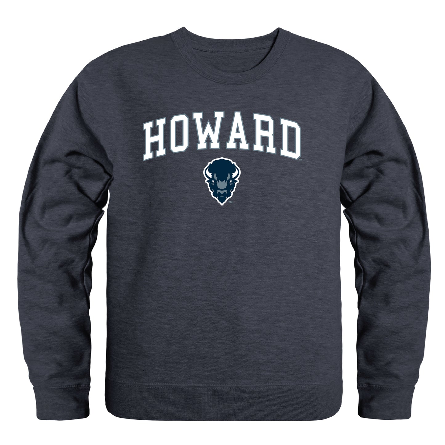 Howard University Bison Campus Crewneck Pullover Sweatshirt Sweate