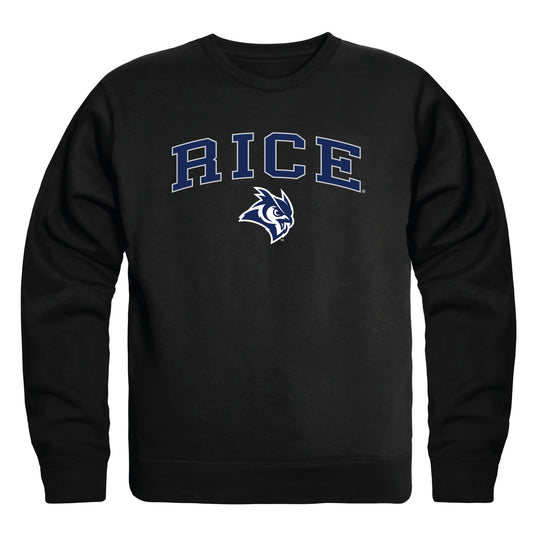 Rice University Owls Campus Crewneck Pullover Sweatshirt Sweate