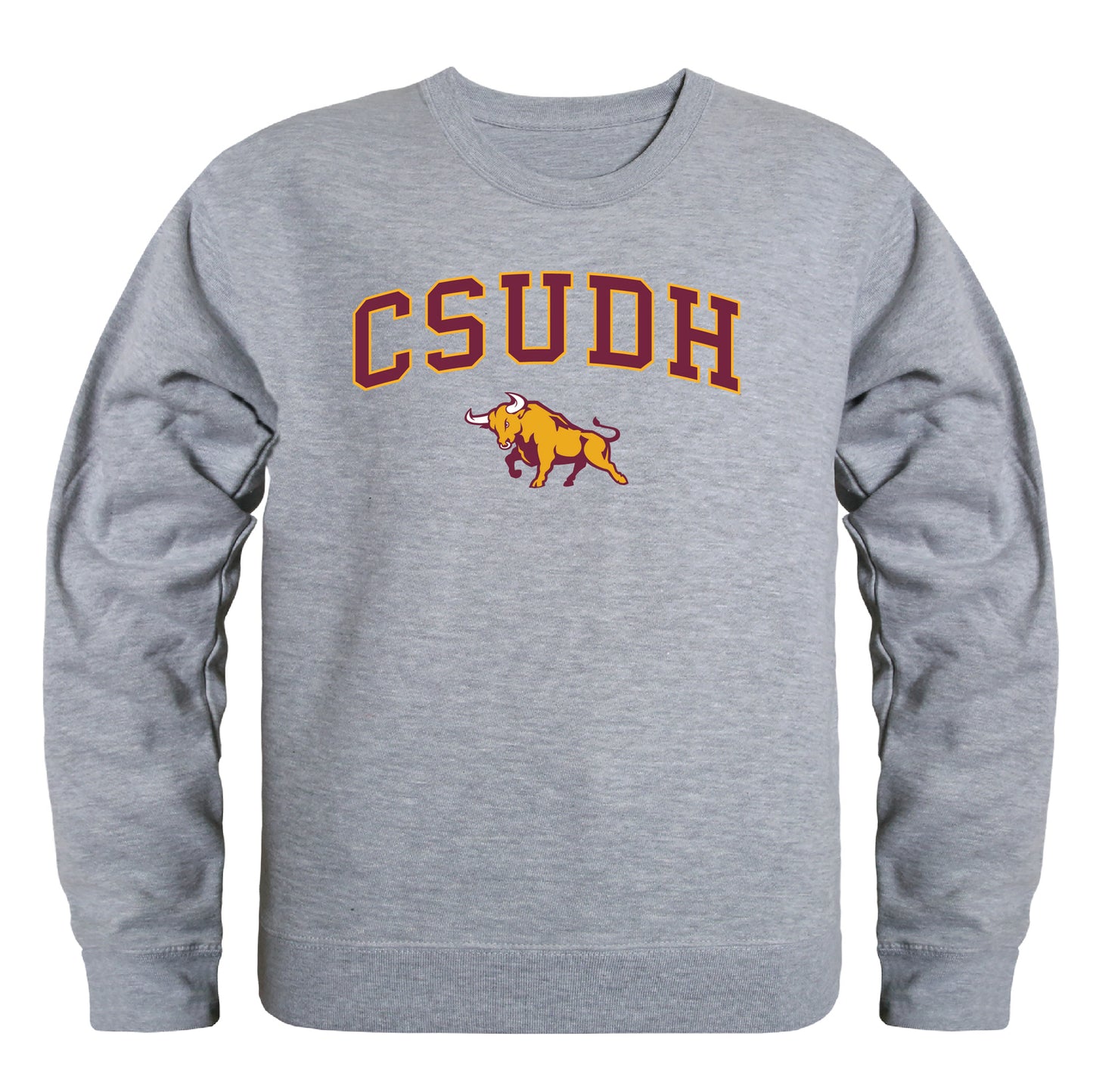 CSUDH California State University Dominguez Hills Toros Campus Crewneck Pullover Sweatshirt Sweate