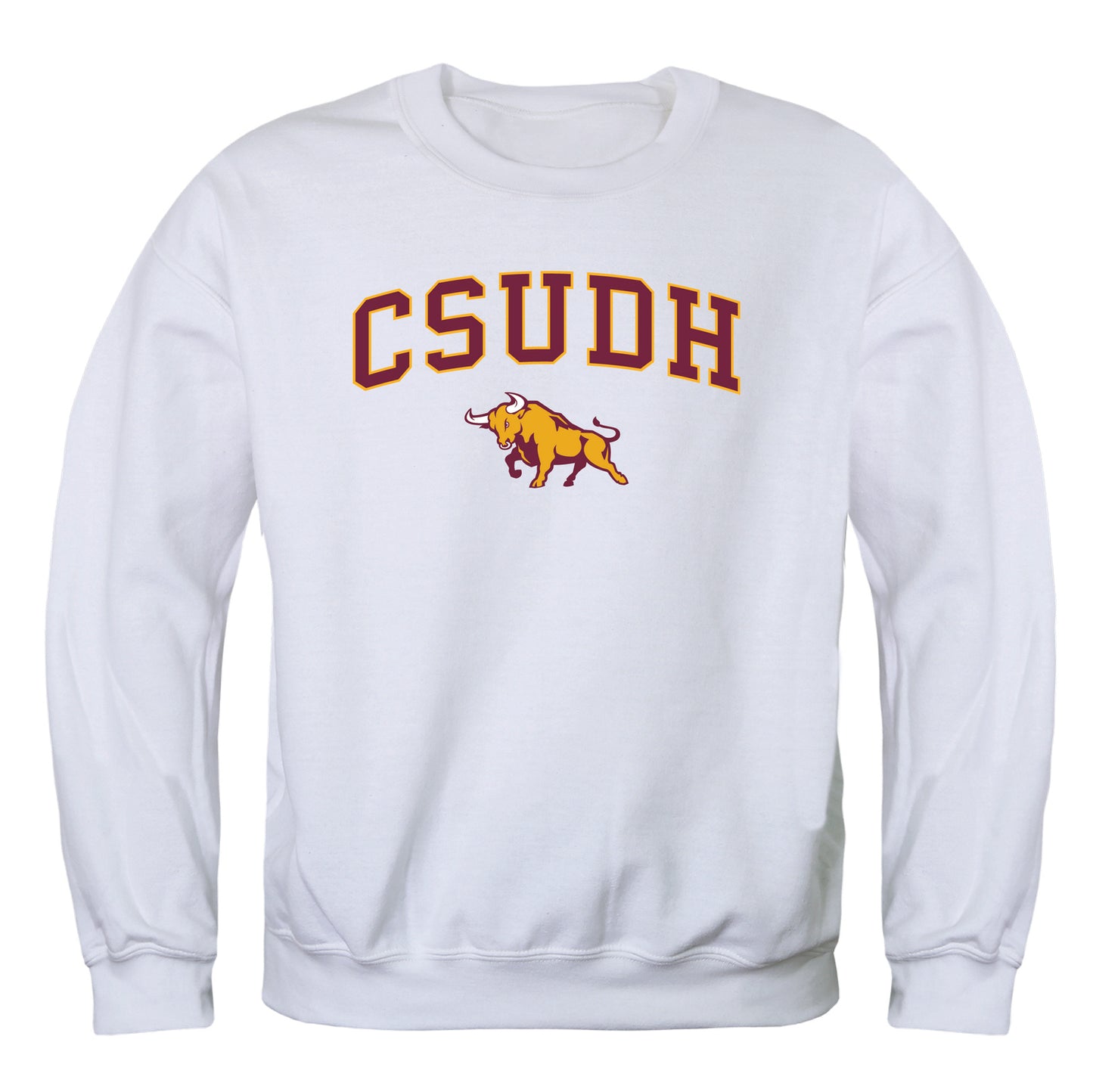 CSUDH California State University Dominguez Hills Toros Campus Crewneck Pullover Sweatshirt Sweate