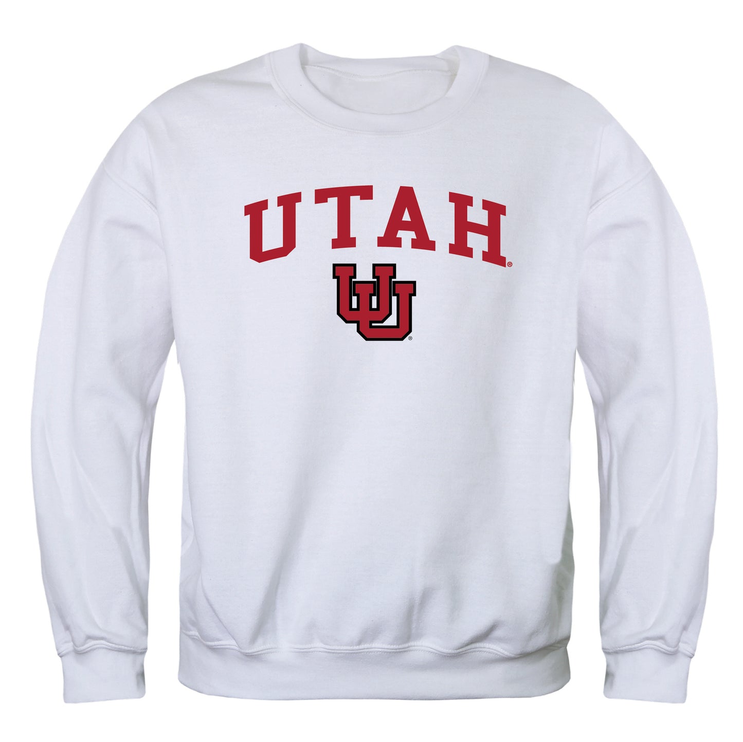 University of Utah Utes Campus Crewneck Pullover Sweatshirt Sweate