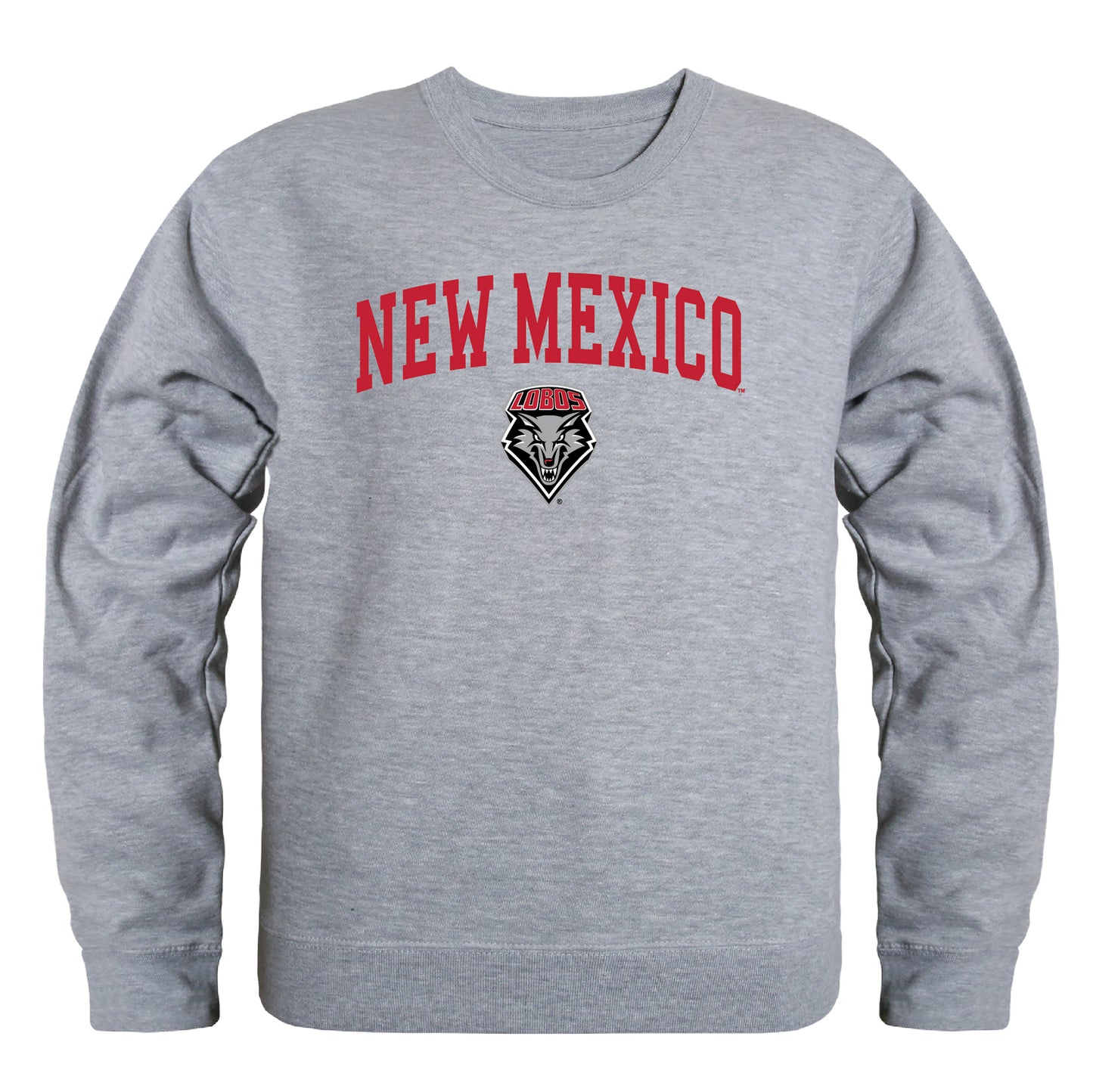 UNM University of New Mexico Lobos Campus Crewneck Pullover Sweatshirt Sweate