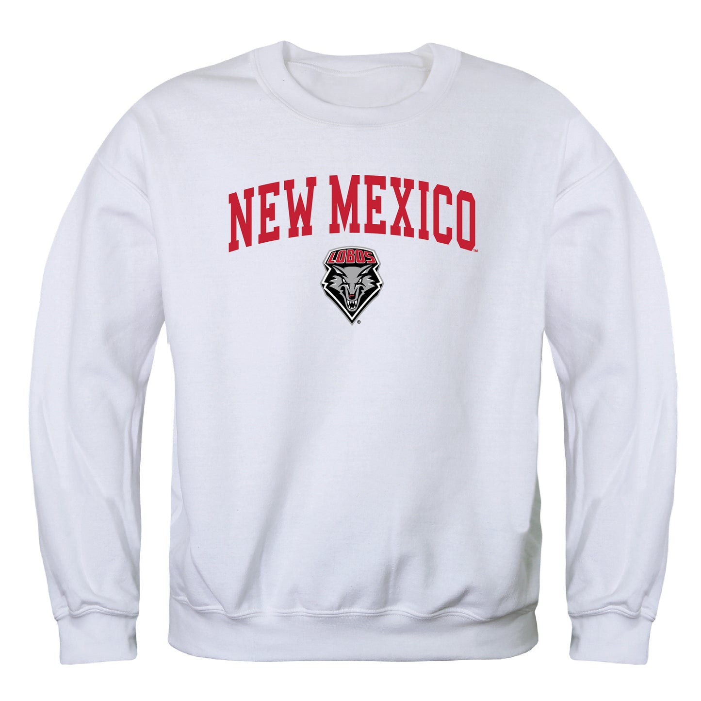 UNM University of New Mexico Lobos Campus Crewneck Pullover Sweatshirt Sweate