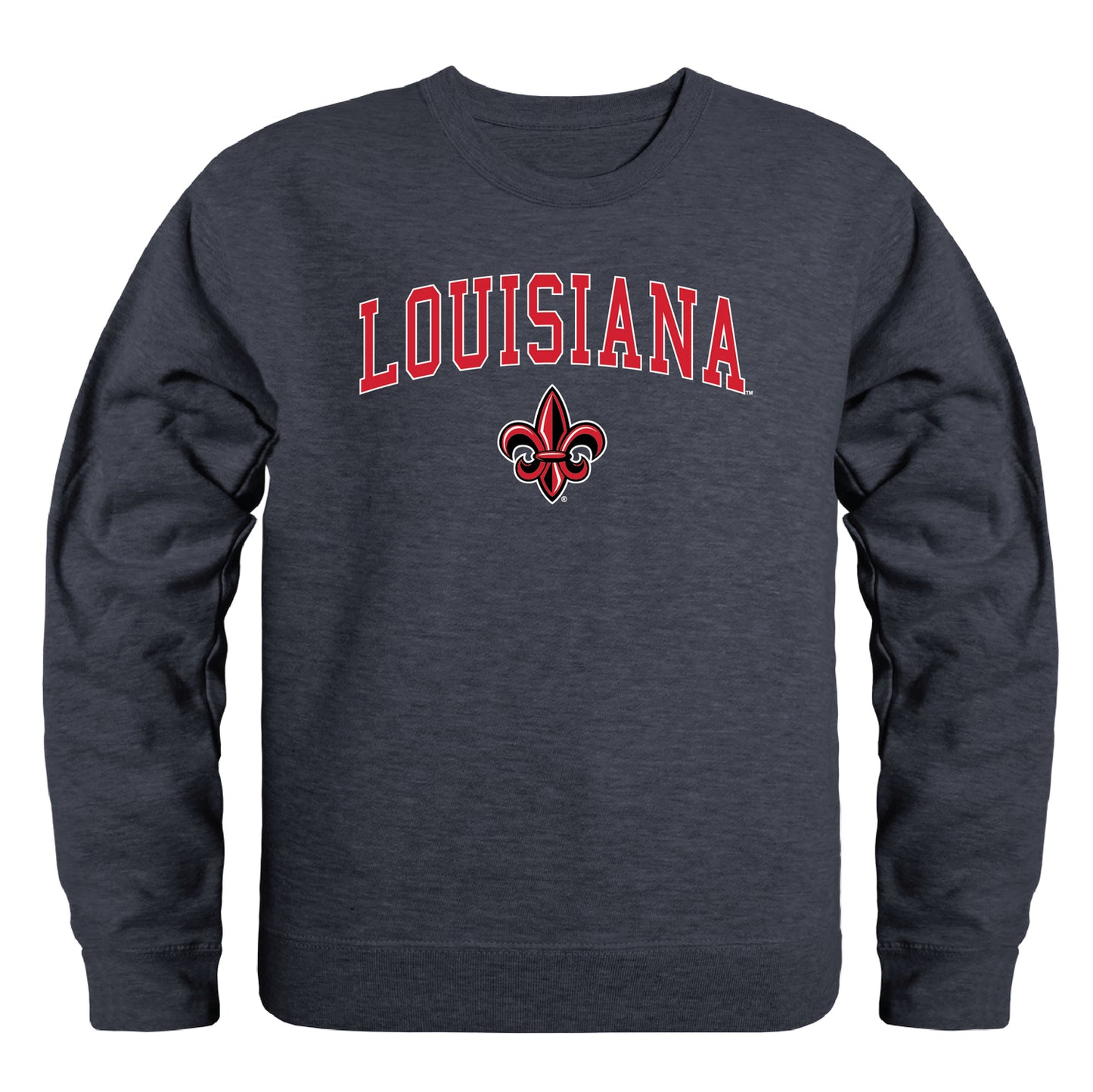 UL University of Louisiana at Lafayette Campus Crewneck Pullover Sweatshirt Sweate