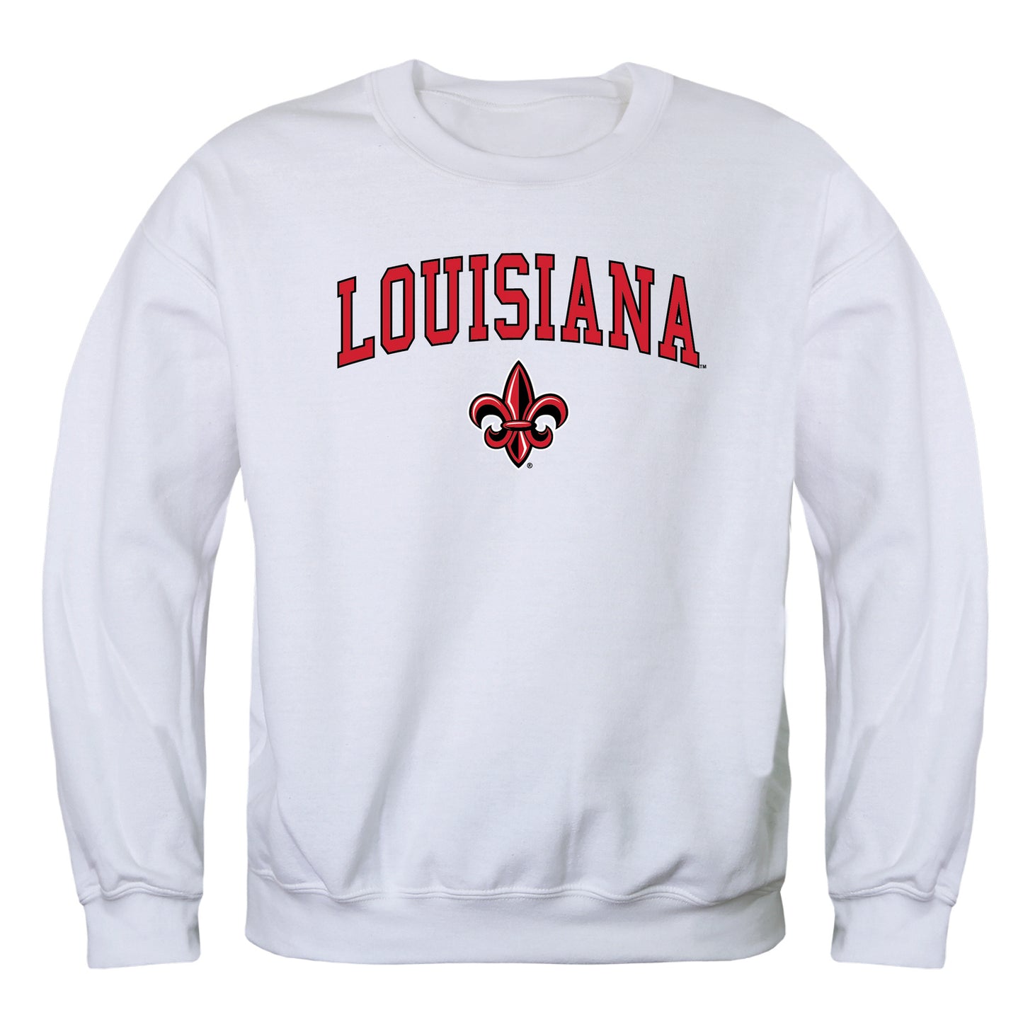 UL University of Louisiana at Lafayette Campus Crewneck Pullover Sweatshirt Sweate