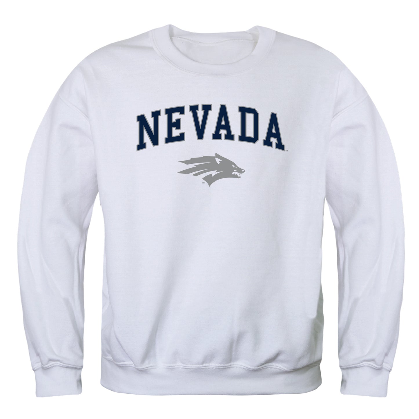 University of Nevada Reno Wolf Pack Campus Crewneck Pullover Sweatshirt Sweate