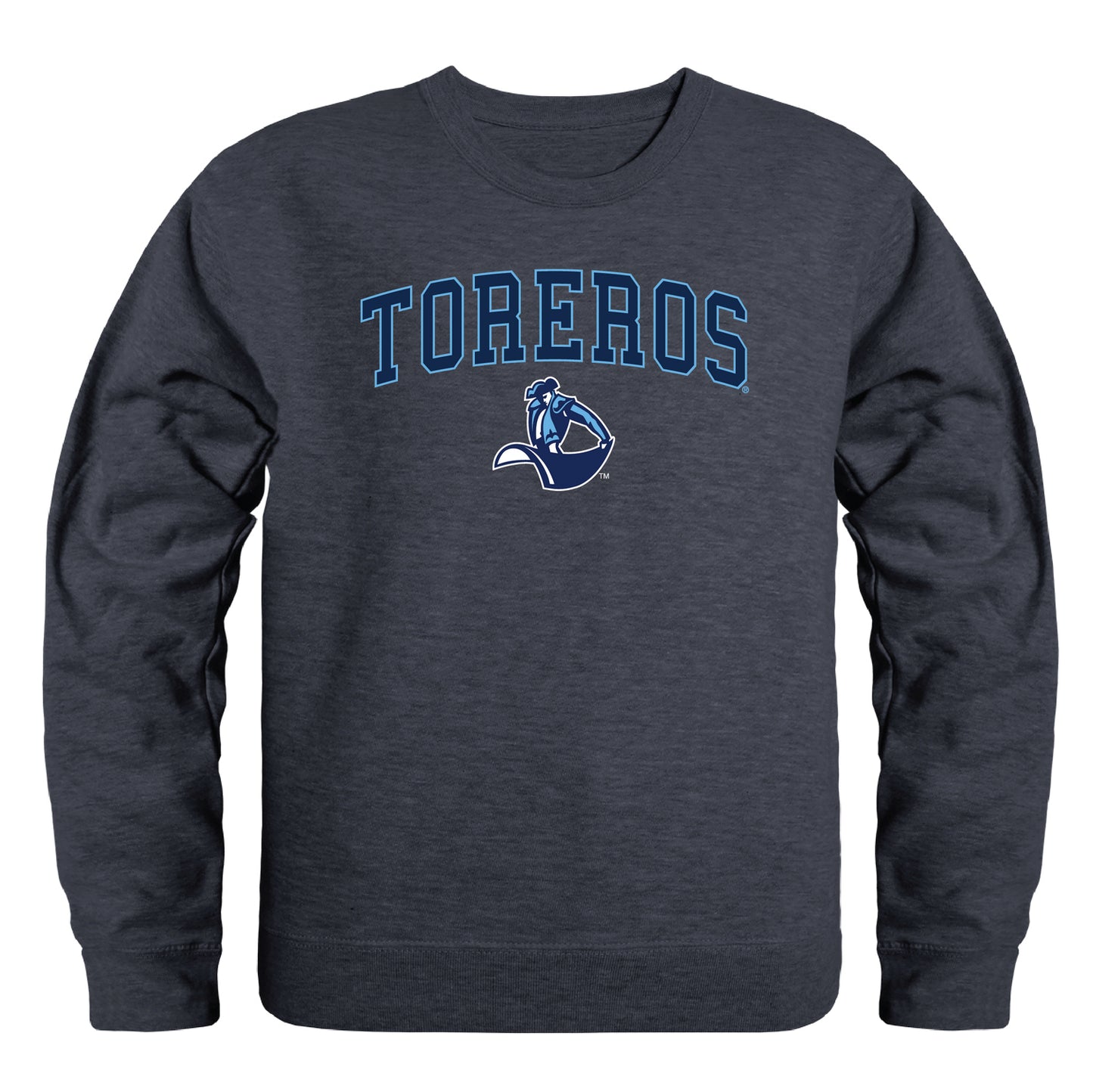 University of San Diego Toreros Campus Crewneck Pullover Sweatshirt Sweate