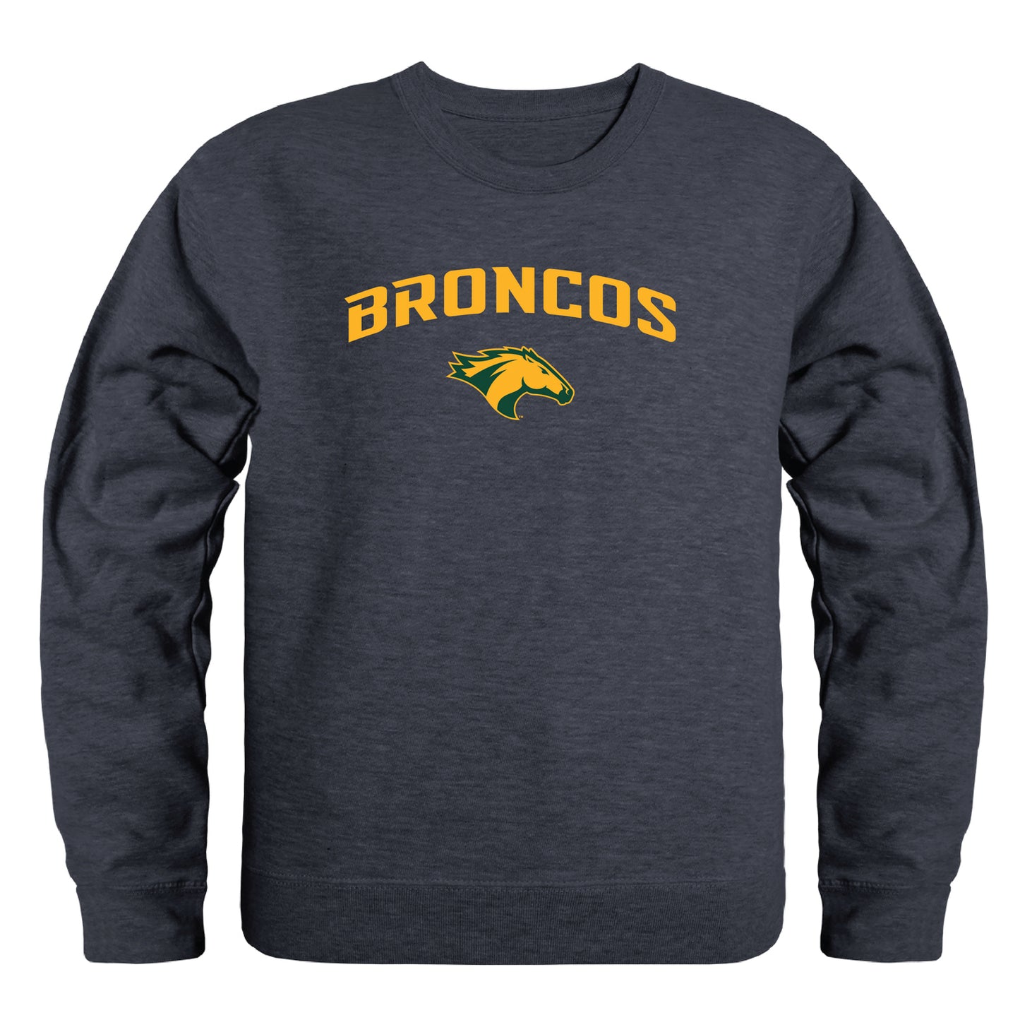 Cal Poly Pomona Broncos Campus Crewneck Pullover Sweatshirt Sweate