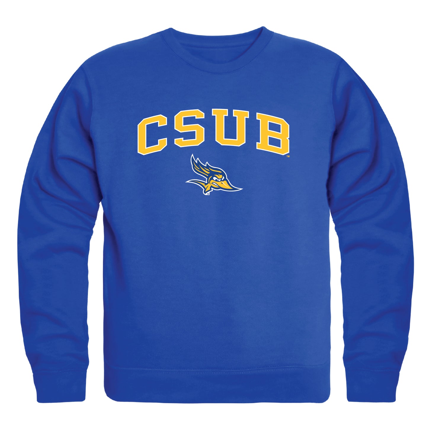 California State University Bakersfield Roadrunners Campus Crewneck Pullover Sweatshirt Sweate