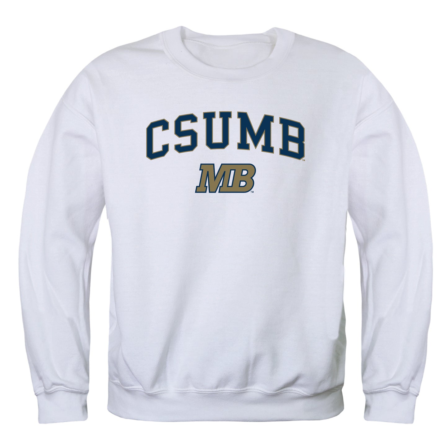 California State University Monterey Bay Otters Campus Crewneck Pullover Sweatshirt Sweate