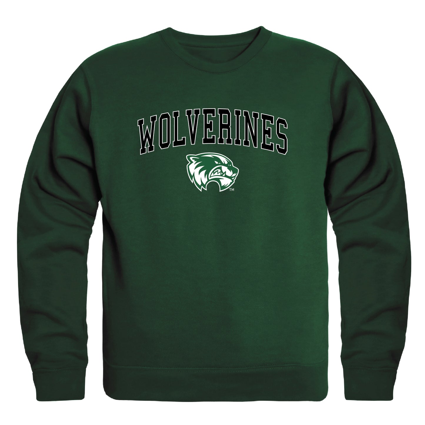 Utah Valley University Wolverines Campus Crewneck Pullover Sweatshirt Sweate