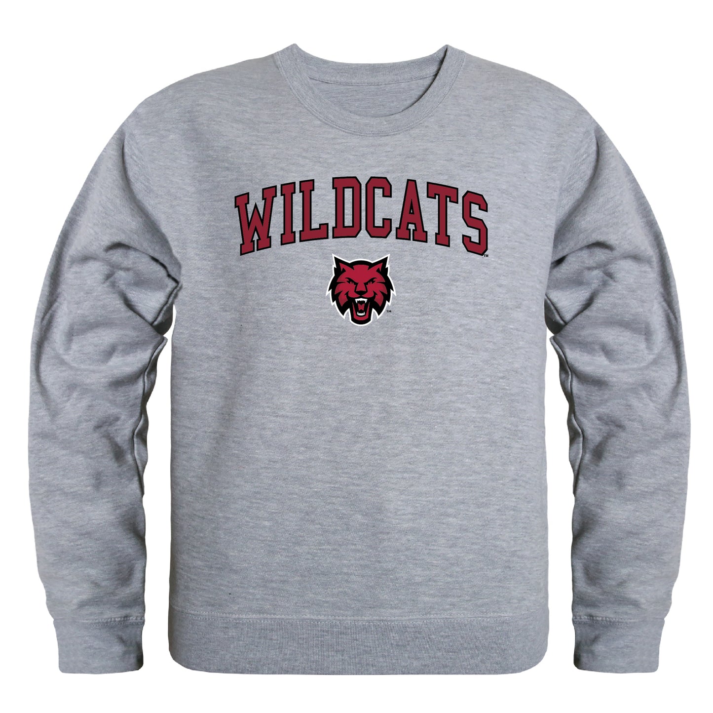 Central Washington University Wildcats Campus Crewneck Pullover Sweatshirt Sweate