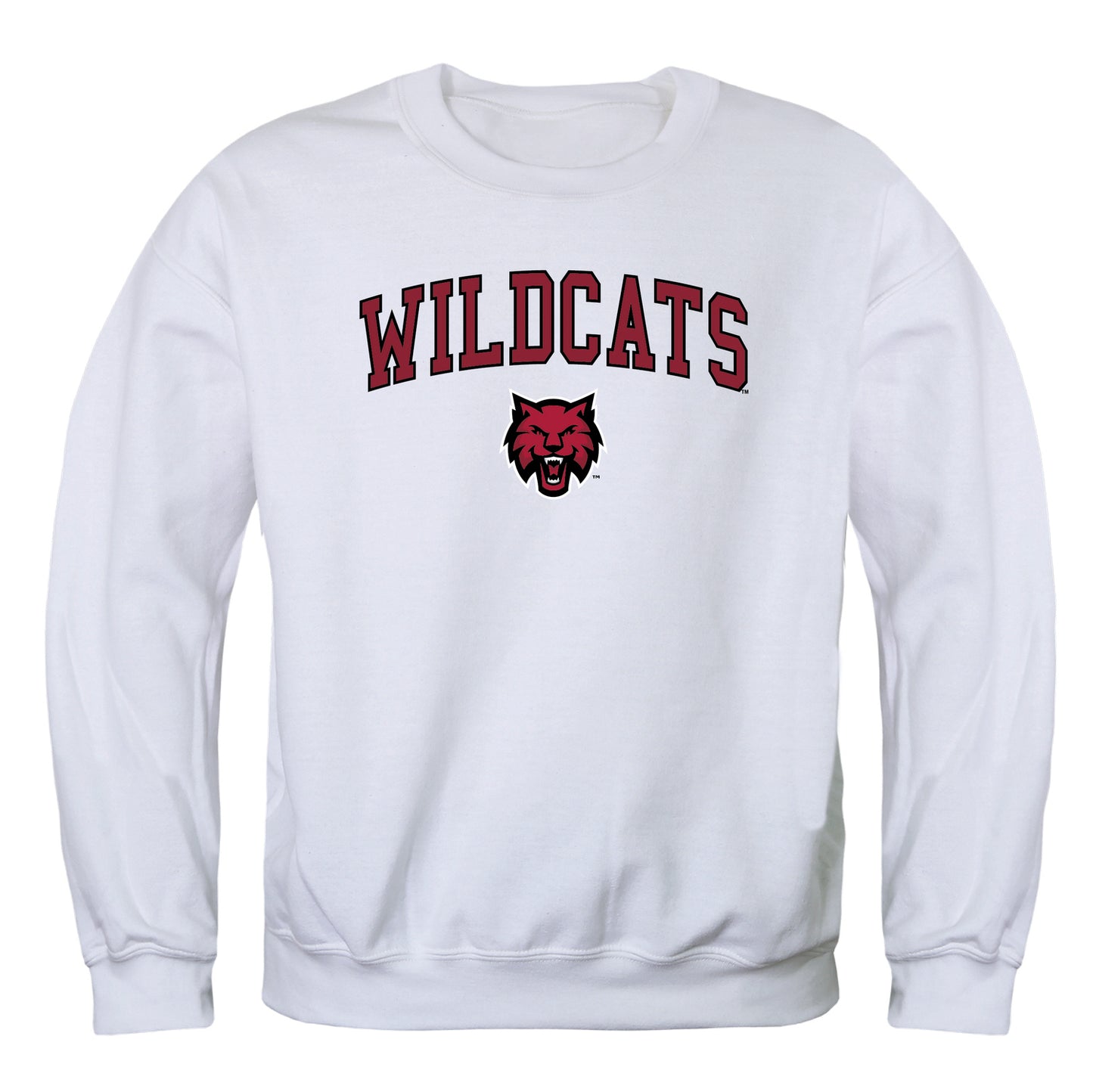 Central Washington University Wildcats Campus Crewneck Pullover Sweatshirt Sweate