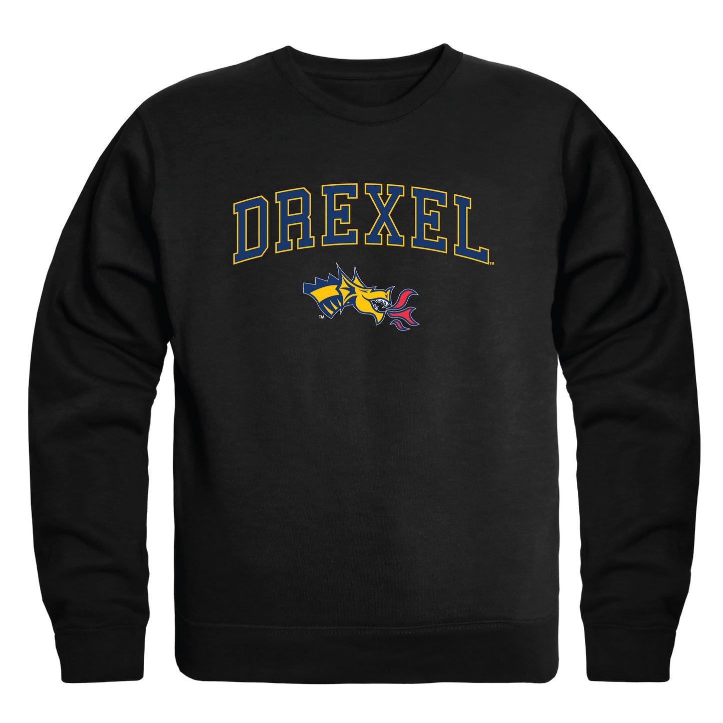 Drexel University Dragons Campus Crewneck Pullover Sweatshirt Sweate