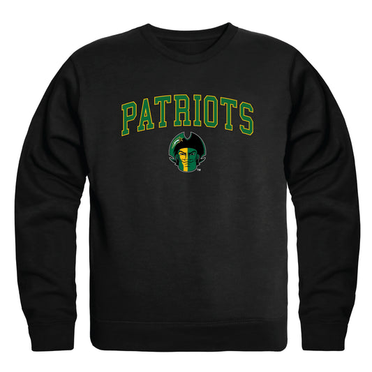 GMU George Mason University Patriots Campus Crewneck Pullover Sweatshirt Sweate