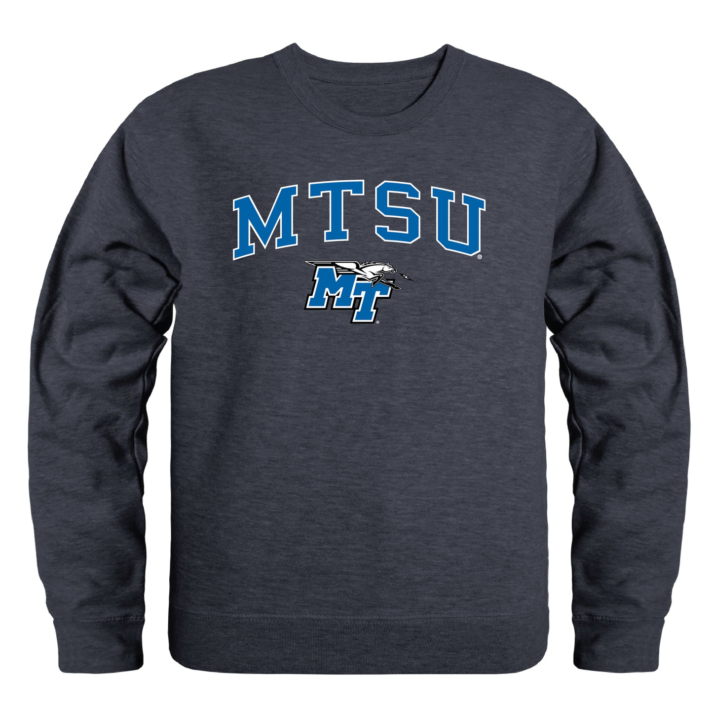 Middle Tennessee State University Campus Crewneck Pullover Sweatshirt Sweate