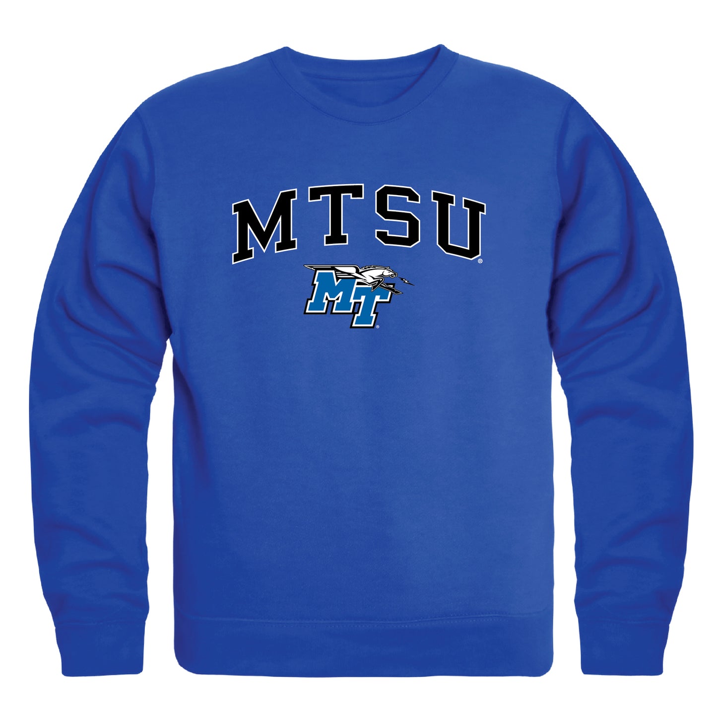 Middle Tennessee State University Campus Crewneck Pullover Sweatshirt Sweate