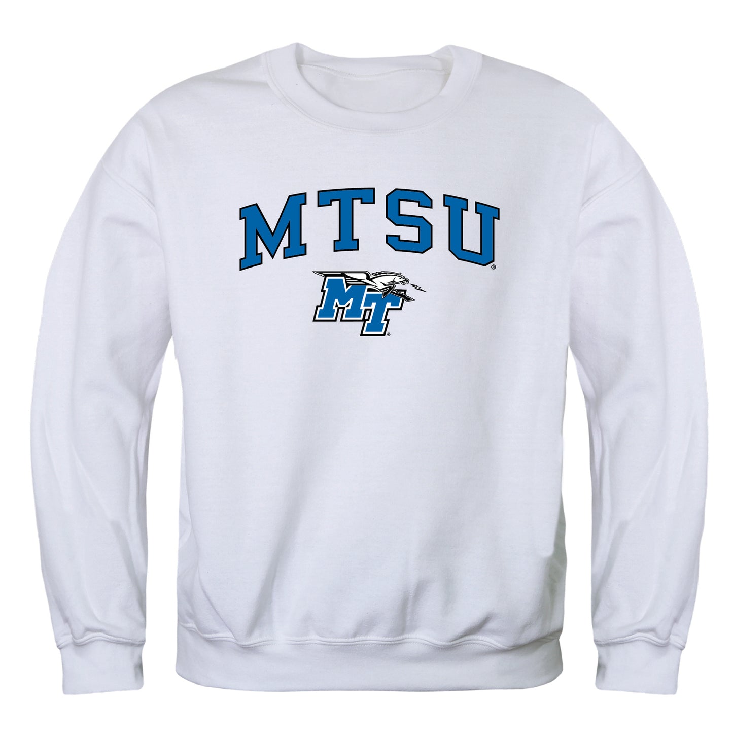 Middle Tennessee State University Campus Crewneck Pullover Sweatshirt Sweate