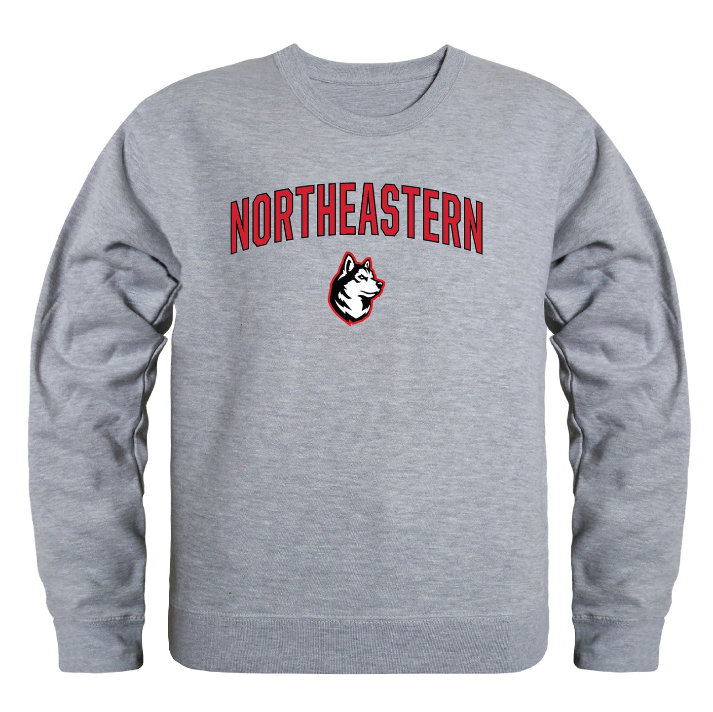 Northeastern University Huskies Campus Crewneck Pullover Sweatshirt Sweate