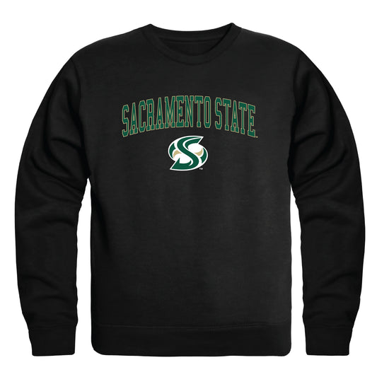 Sacramento State Hornets Campus Crewneck Pullover Sweatshirt Sweate