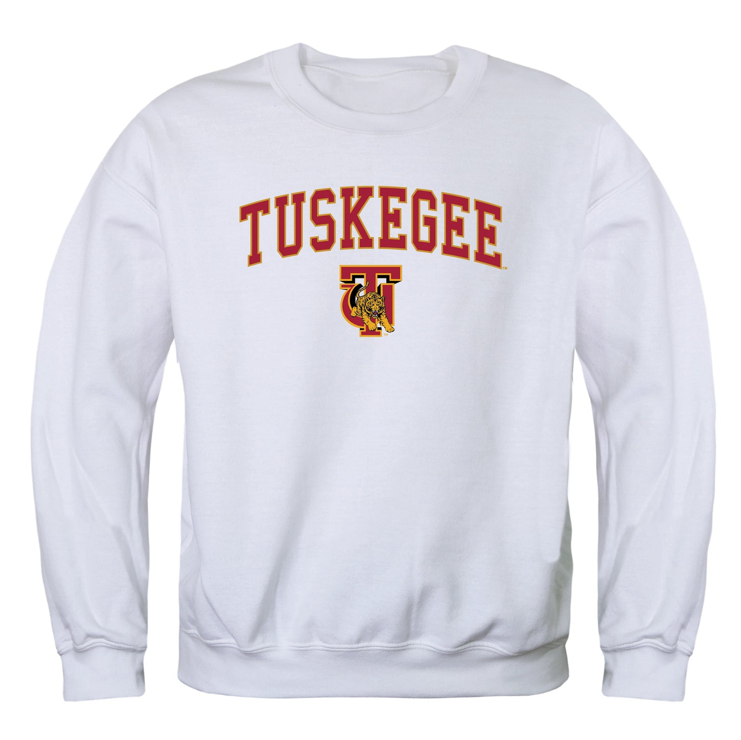 Tuskegee University Golden Tigers Campus Crewneck Pullover Sweatshirt Sweate