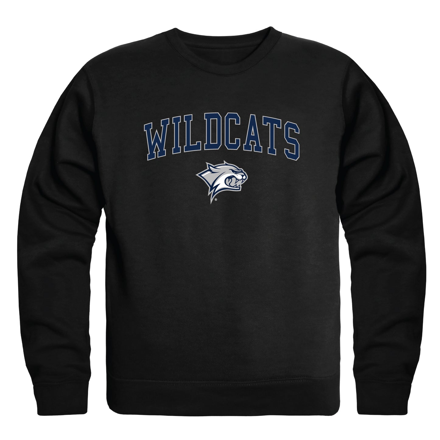 University of New Hampshire Wildcats Campus Crewneck Pullover Sweatshirt Sweate