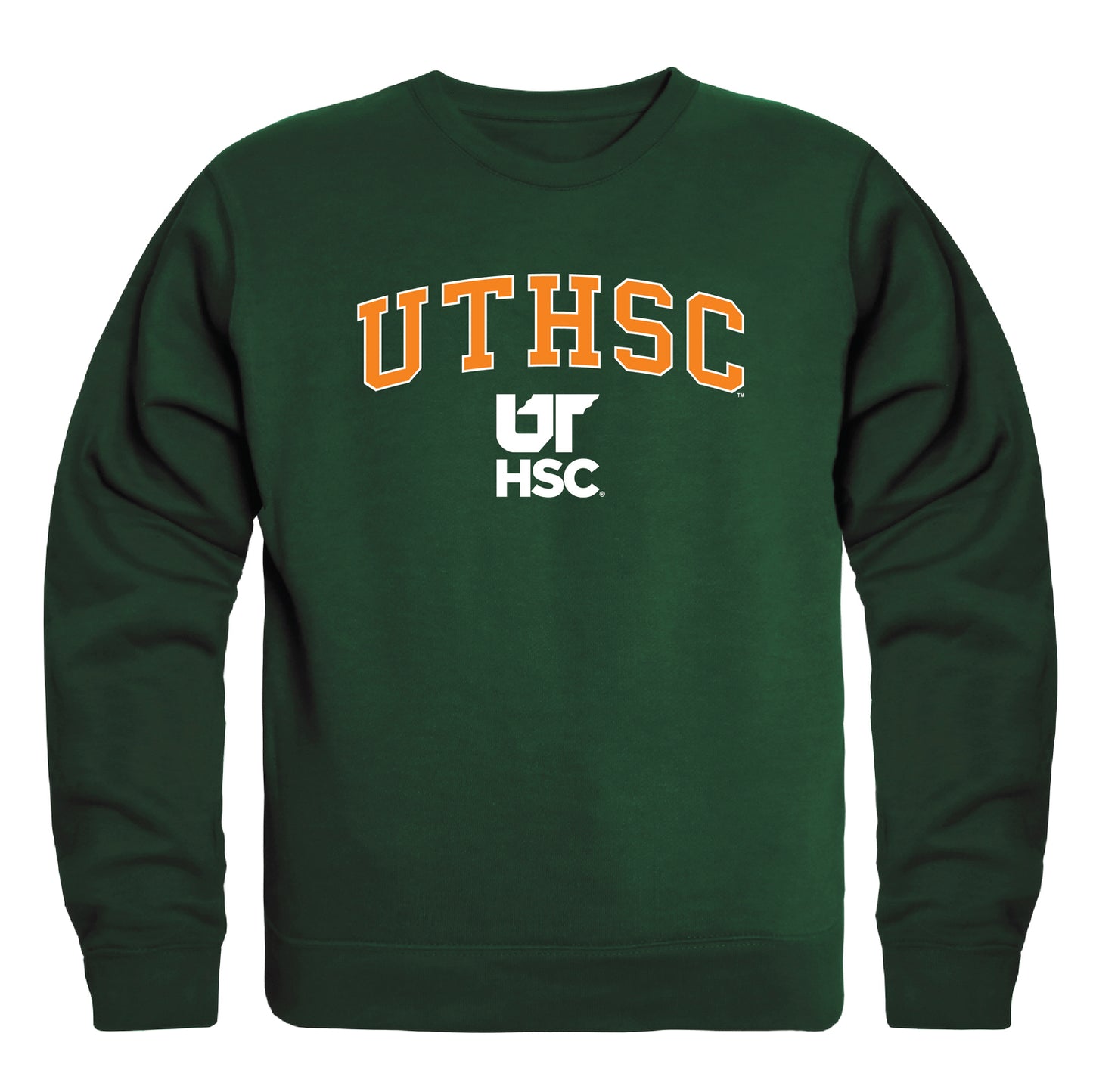 The University of Tennessee Health Science Center Campus Crewneck Pullover Sweatshirt Sweate