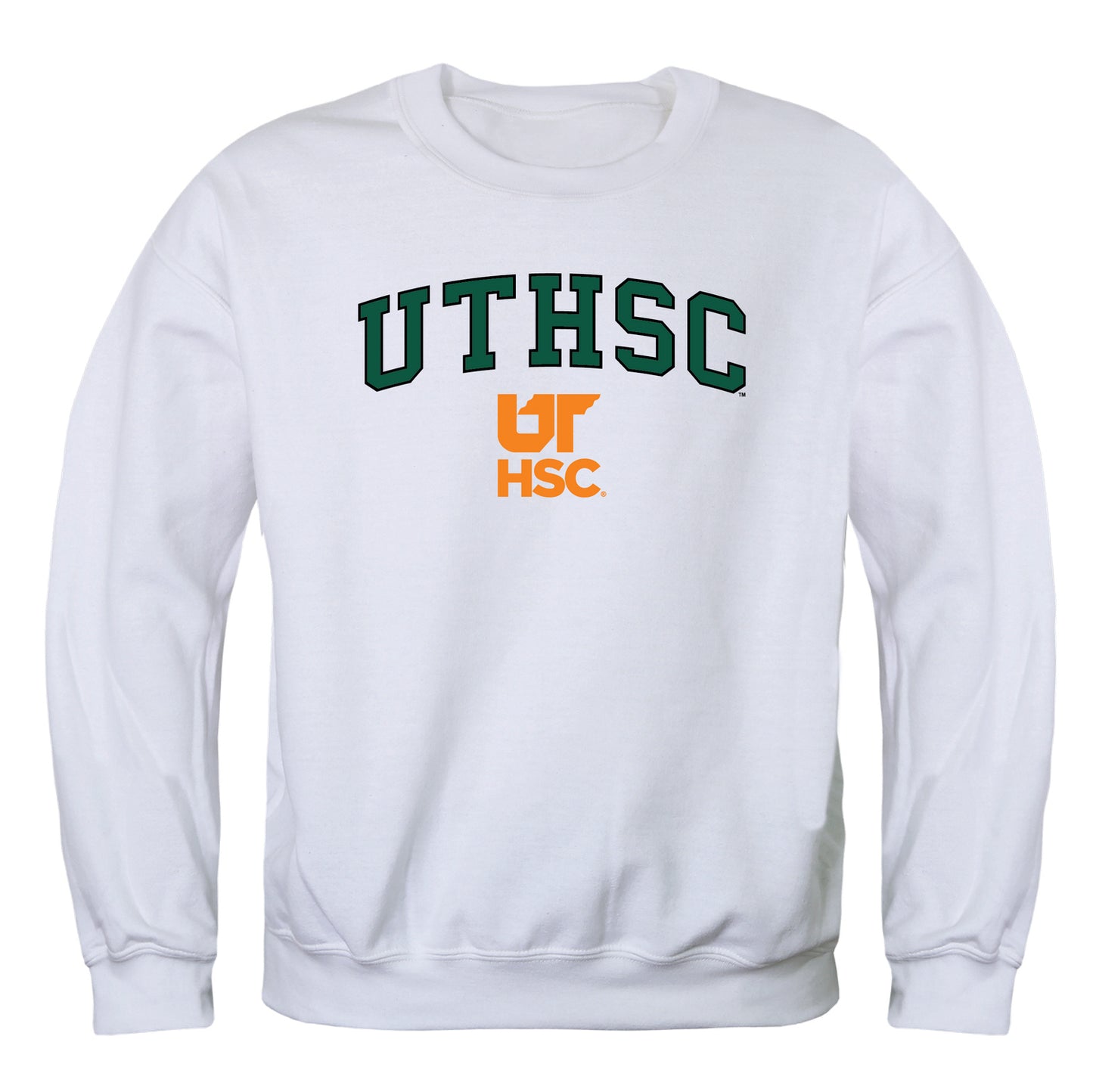 The University of Tennessee Health Science Center Campus Crewneck Pullover Sweatshirt Sweate