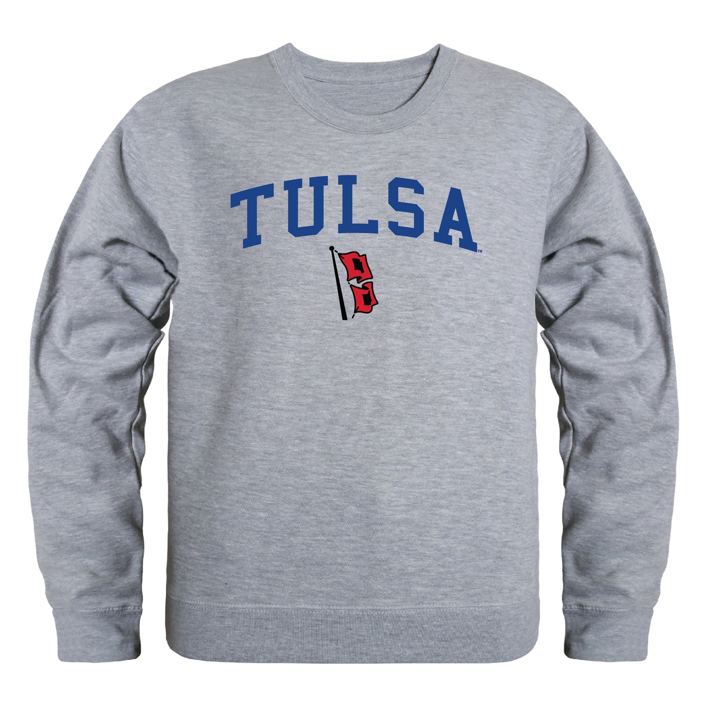 University of Tulsa Golden Hurricane Campus Crewneck Pullover Sweatshirt Sweate