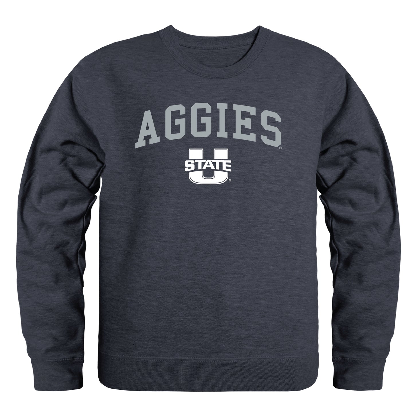 Utah State University Aggies Campus Crewneck Pullover Sweatshirt Sweate