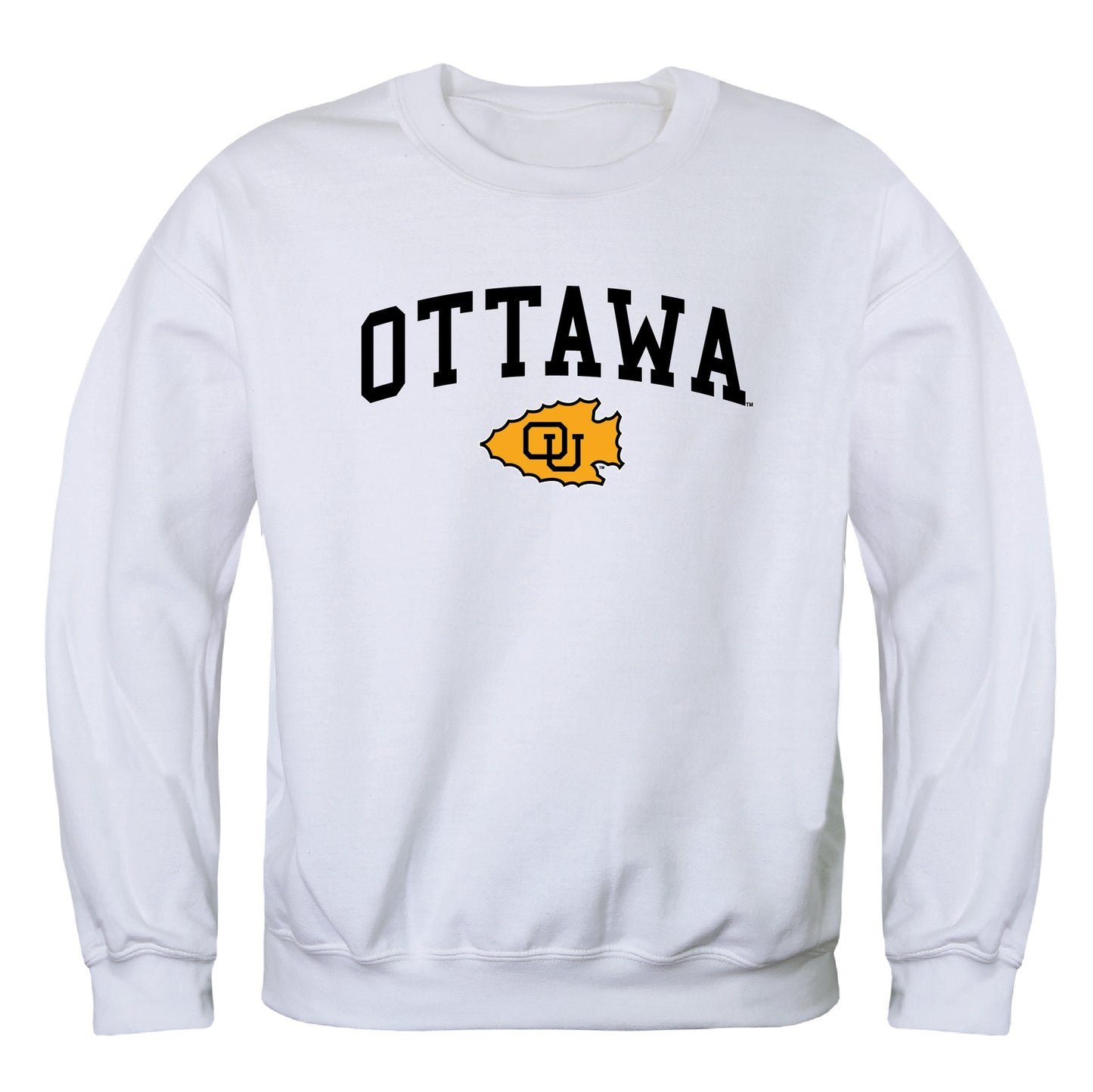 Ottawa University Braves Campus Crewneck Pullover Sweatshirt Sweate