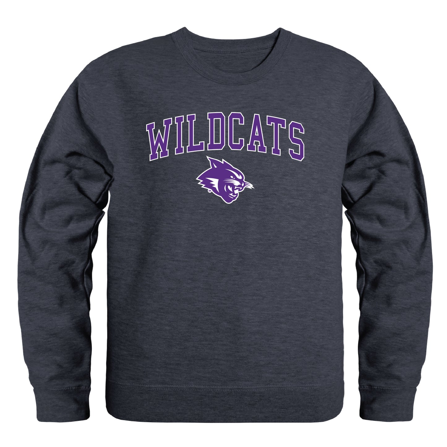 Abilene Christian University Wildcats Campus Crewneck Pullover Sweatshirt Sweate