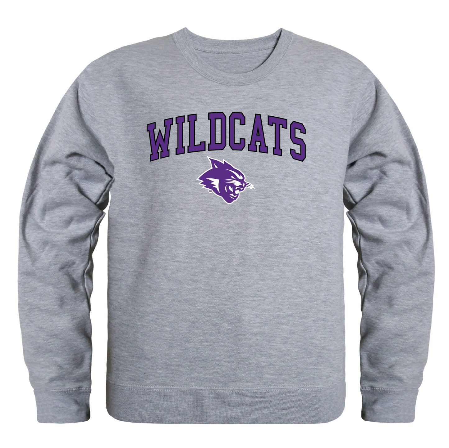 Abilene Christian University Wildcats Campus Crewneck Pullover Sweatshirt Sweate