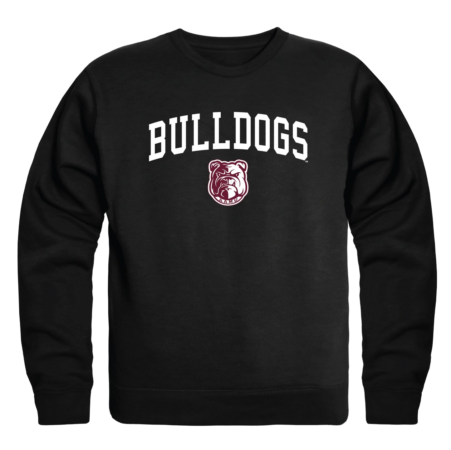 AAMU Alabama A&M University Bulldogs Campus Crewneck Pullover Sweatshirt Sweate