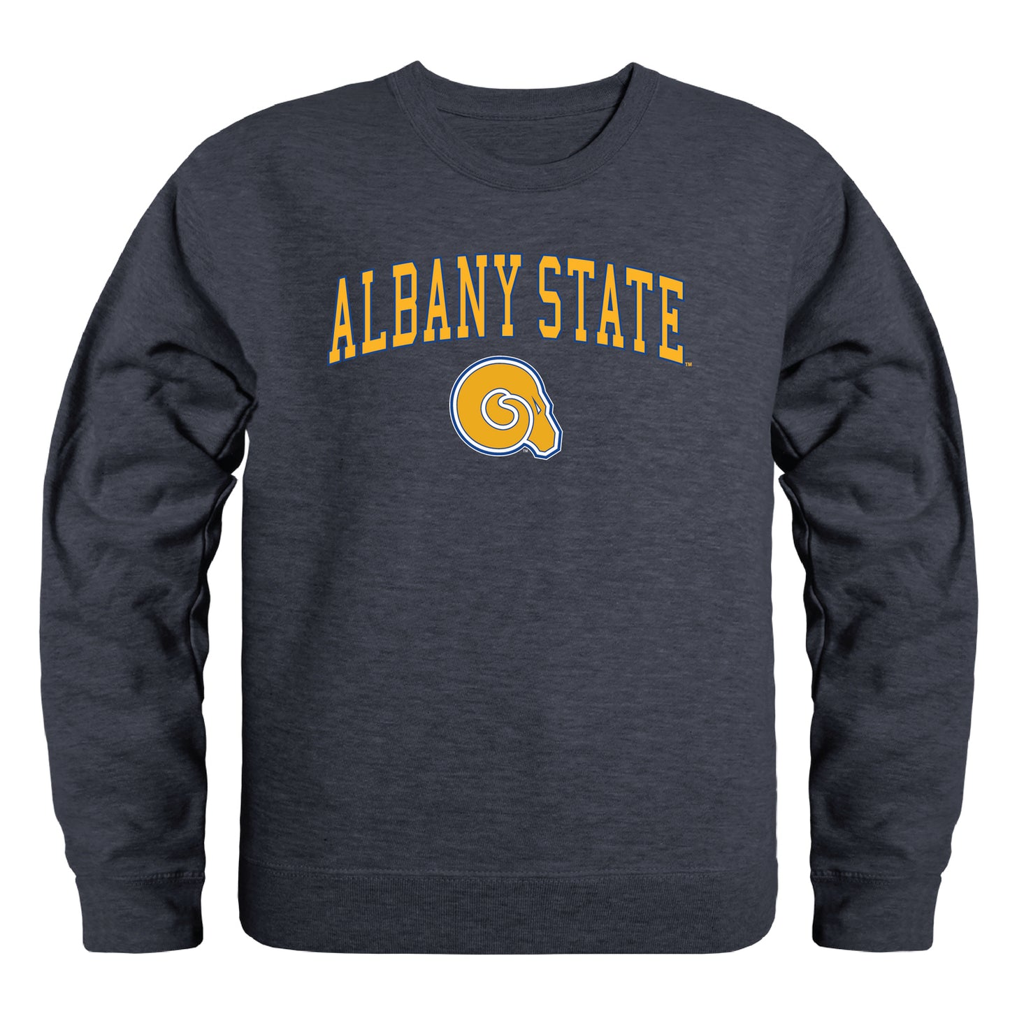 Albany State University Golden Rams Campus Crewneck Pullover Sweatshirt Sweate