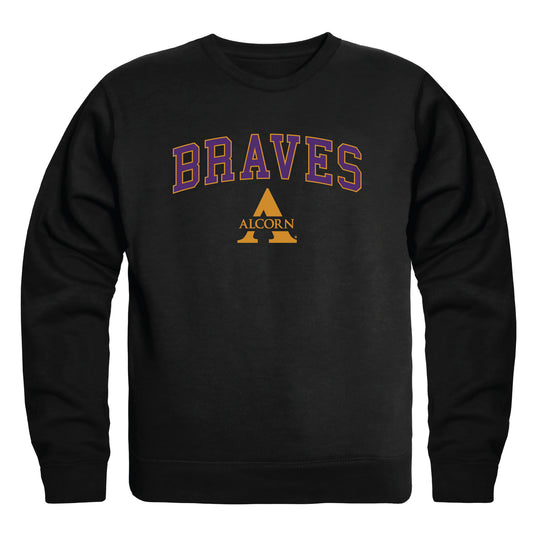 Alcorn State University Braves Campus Crewneck Pullover Sweatshirt Sweate