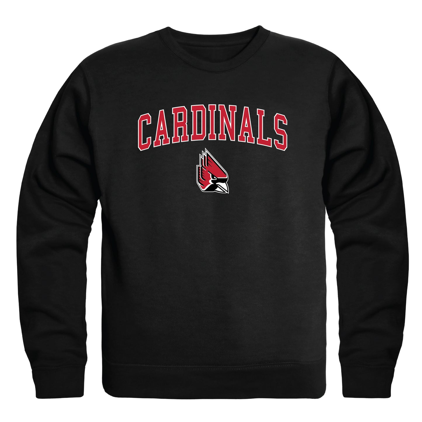 Ball State University Cardinals Campus Crewneck Pullover Sweatshirt Sweate