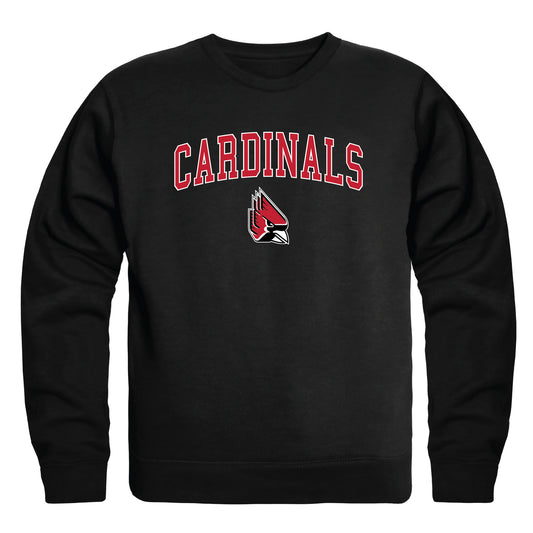 Ball State University Cardinals Campus Crewneck Pullover Sweatshirt Sweate