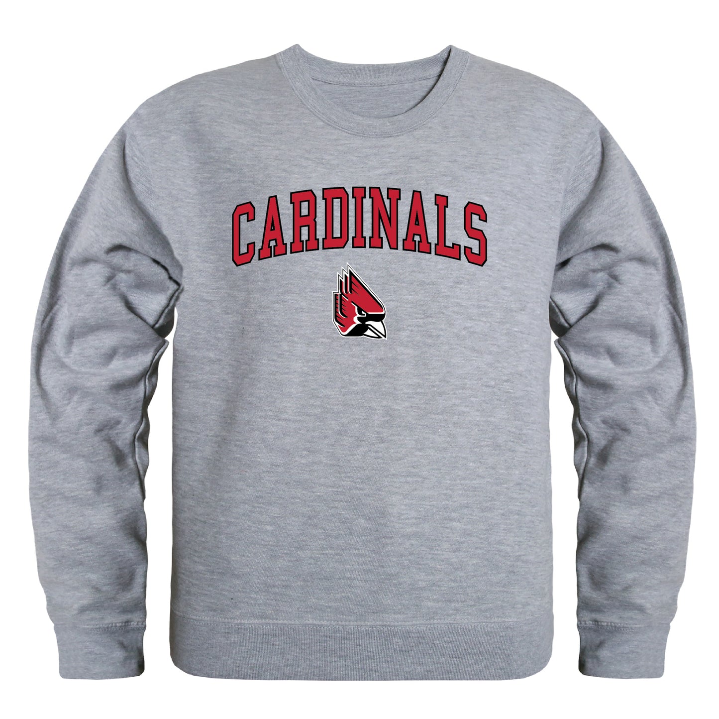 Ball State University Cardinals Campus Crewneck Pullover Sweatshirt Sweate