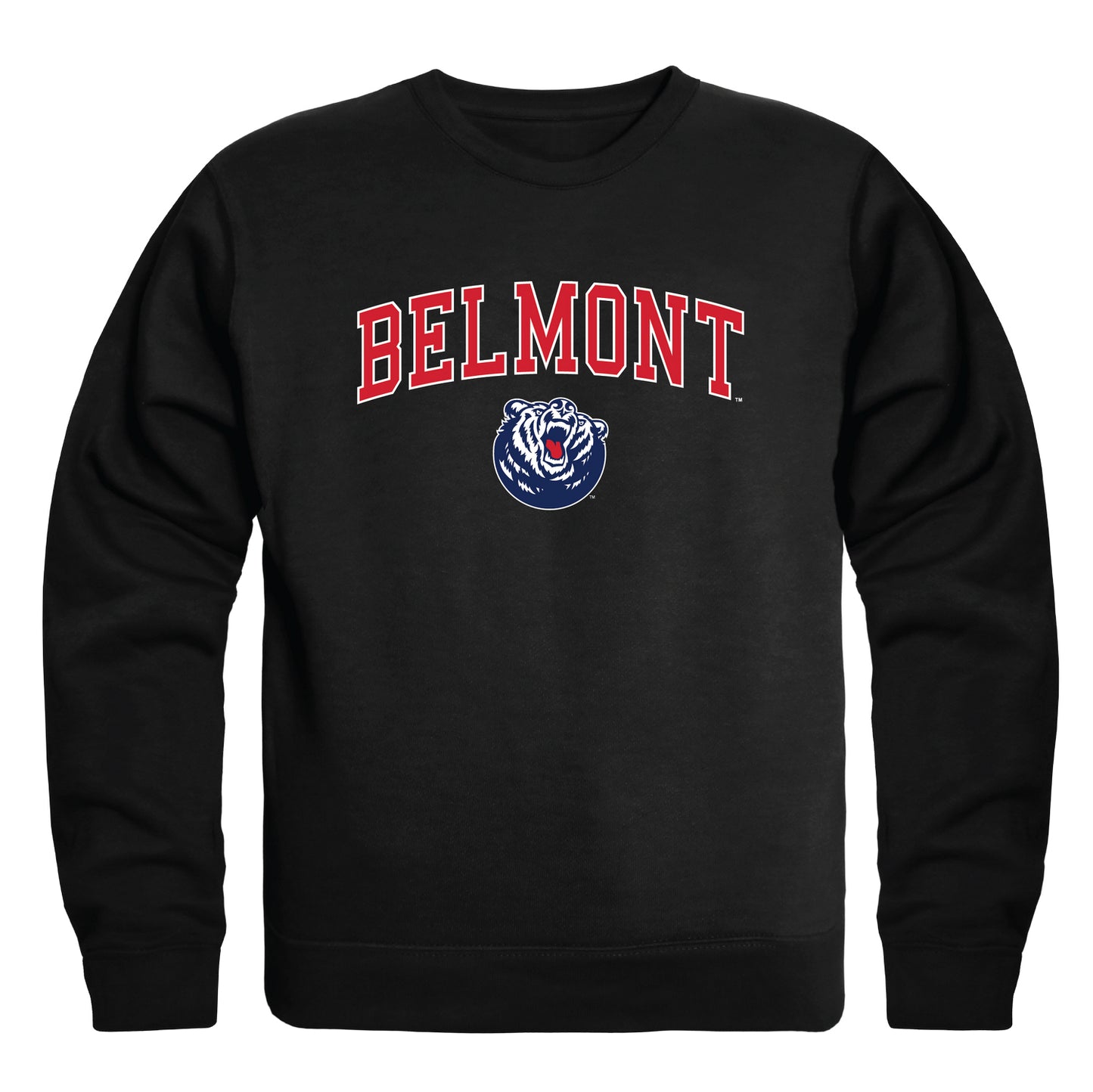 Belmont State University Bruins Campus Crewneck Pullover Sweatshirt Sweate