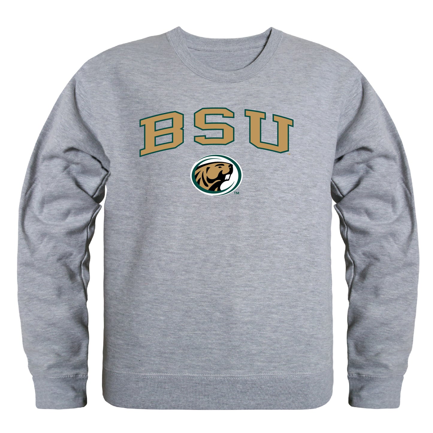 Bemidji State University Beavers Campus Crewneck Pullover Sweatshirt Sweate