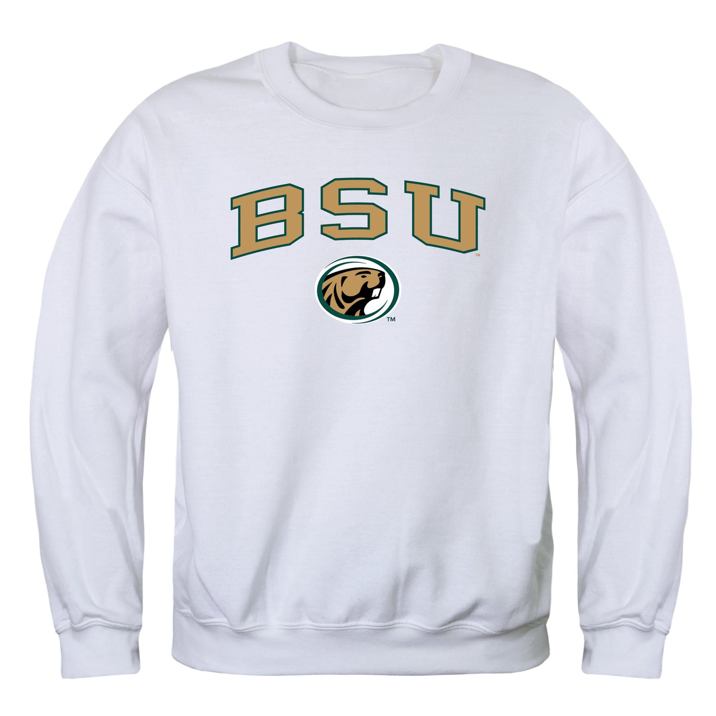 Bemidji State University Beavers Campus Crewneck Pullover Sweatshirt Sweate