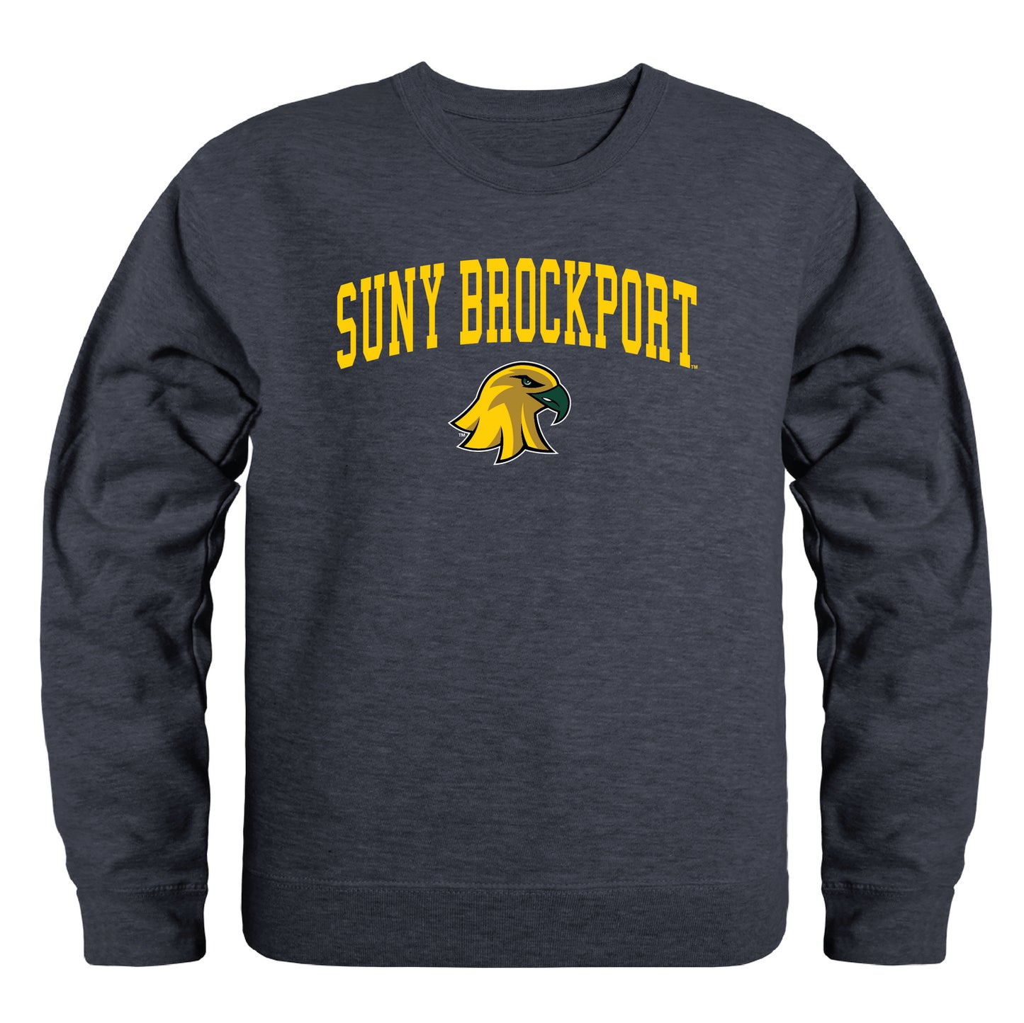 SUNY College at Brockport Golden Eagles Campus Crewneck Pullover Sweatshirt Sweate